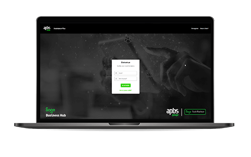 portail client APBS Groupe capture 1